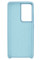 Силиконовый чехол для Samsung S24 Ultra Silicone Case Full Sky Blue
