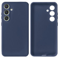 Силіконовий чохол для Samsung S24 Silicone Case Full Dark Blue