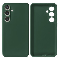 Силіконовий чохол для Samsung S24 Silicone Case Full Forest Green