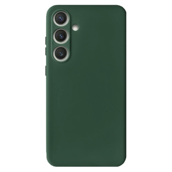 Силіконовий чохол для Samsung S24 Silicone Case Full Forest Green