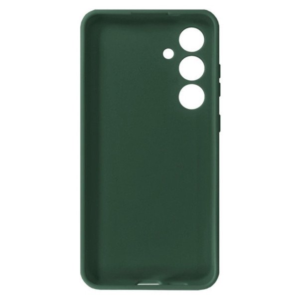 Силіконовий чохол для Samsung S24 Silicone Case Full Forest Green
