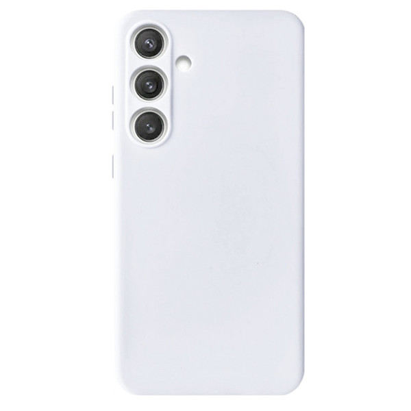 Силиконовый чехол для Samsung S24 Silicone Case Full White