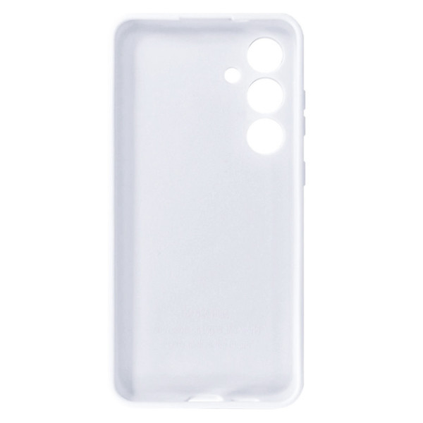 Силиконовый чехол для Samsung S24 Silicone Case Full White