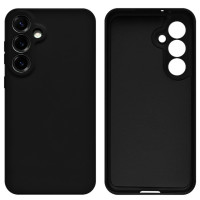 Силиконовый чехол для Samsung S25 Plus Silicone Case Full Black