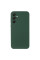 Силиконовый чехол для Samsung S25 Plus Silicone Case Full Forest Green