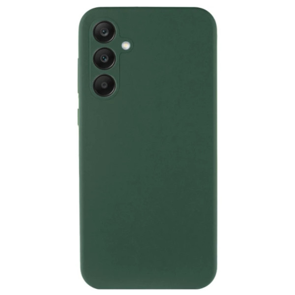 Силиконовый чехол для Samsung S25 Plus Silicone Case Full Forest Green