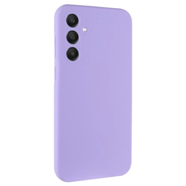 Силиконовый чехол для Samsung S25 Plus Silicone Case Full Light Purple