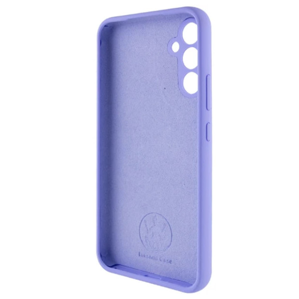 Силиконовый чехол для Samsung S25 Plus Silicone Case Full Light Purple