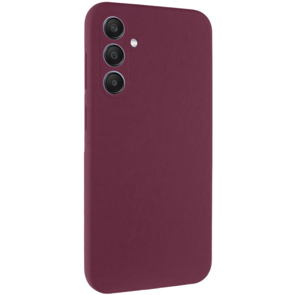 Силиконовый чехол для Samsung S25 Plus Silicone Case Full Marsala