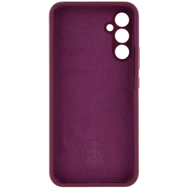 Силиконовый чехол для Samsung S25 Plus Silicone Case Full Marsala
