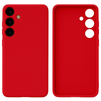 Силіконовий чохол для Samsung S25 Plus Silicone Case Full Red