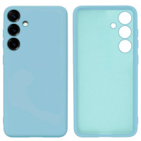 Силіконовий чохол для Samsung S25 Plus Silicone Case Full Sky Blue