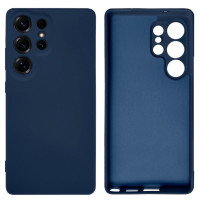 Силіконовий чохол для Samsung S25 Ultra Silicone Case Full Dark Blue
