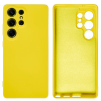 Силіконовий чохол для Samsung S25 Ultra Silicone Case Full Lemonade