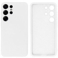 Силіконовий чохол для Samsung S25 Ultra Silicone Case Full White