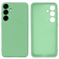 Силіконовий чохол для Samsung S25 Silicone Case Full Mint