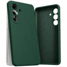 Силіконовий чохол для Samsung Galaxy S26+ Silicone Case Full Dark Green