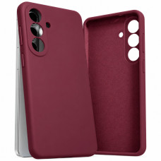 Силіконовий чохол для Samsung Galaxy S26+ Silicone Case Full Marsala