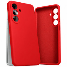 Силіконовий чохол для Samsung Galaxy S26+ Silicone Case Full Red
