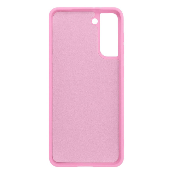 Силиконовый чехол для Samsung S23 Plus Silicone Case Full Light Pink