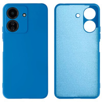 Силиконовый чехол для Xiaomi Redmi 13C/Poco C65 Silicone Case Full Azure