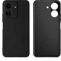 Силіконовий чохол для Xiaomi Redmi 13C/Poco C65 Silicone Case Full Black