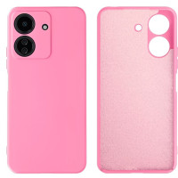 Силіконовий чохол для Xiaomi Redmi 13C/Poco C65 Silicone Case Full Light Pink