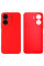 Силиконовый чехол для Xiaomi Redmi 13C/Poco C65 Silicone Case Full Red