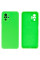 Силіконовий чохол для Xiaomi Redmi Note 10/ 10s / Poco M5s Silicone Case Full Neon Green