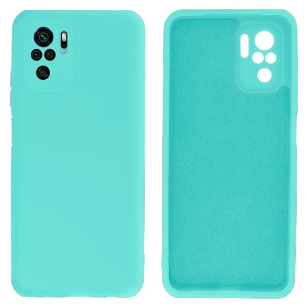 Силіконовий чохол для Xiaomi Redmi Note 10/10s/Poco M5s Silicone Case Full Sea Blue