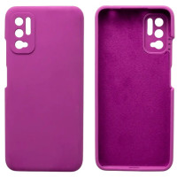 Силиконовый чехол для Xiaomi Redmi Note 10 5G Silicone Case Full Purple