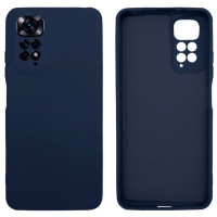 Силіконовий чохол для Xiaomi Redmi Note 11/11s Silicone Case Full Dark Blue