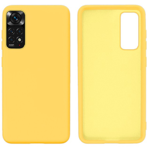 Силіконовий чохол для Xiaomi Redmi Note 11/11s Silicone Case Full Lemonade