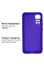 Силиконовый чехол для Xiaomi Redmi Note 11/11s Silicone Case Full Neon Blue