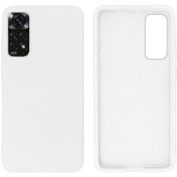 Силіконовий чохол для Xiaomi Redmi Note 11/11s Silicone Case Full White