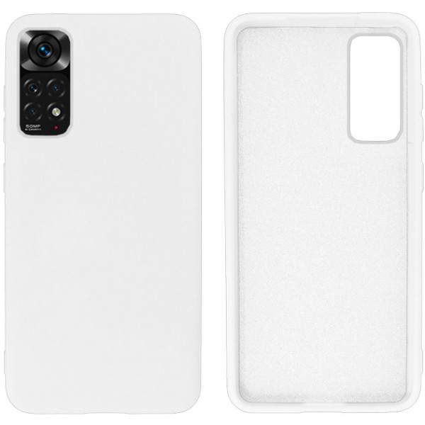Силиконовый чехол для Xiaomi Redmi Note 11/11s Silicone Case Full White