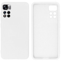 Силіконовий чохол для Xiaomi Redmi Note 11 Pro Plus 5G Silicone Case Full White