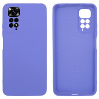 Силіконовий чохол для Xiaomi Redmi Note 11 Pro Silicone Case Full Light Purple