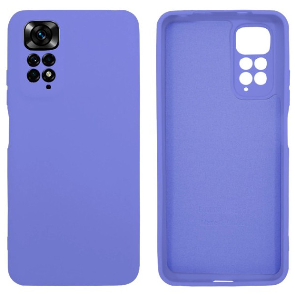 Силіконовий чохол для Xiaomi Redmi Note 11 Pro Silicone Case Full Light Purple
