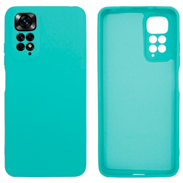 Силіконовий чохол для Xiaomi Redmi Note 11 Pro Silicone Case Full Sea Blue