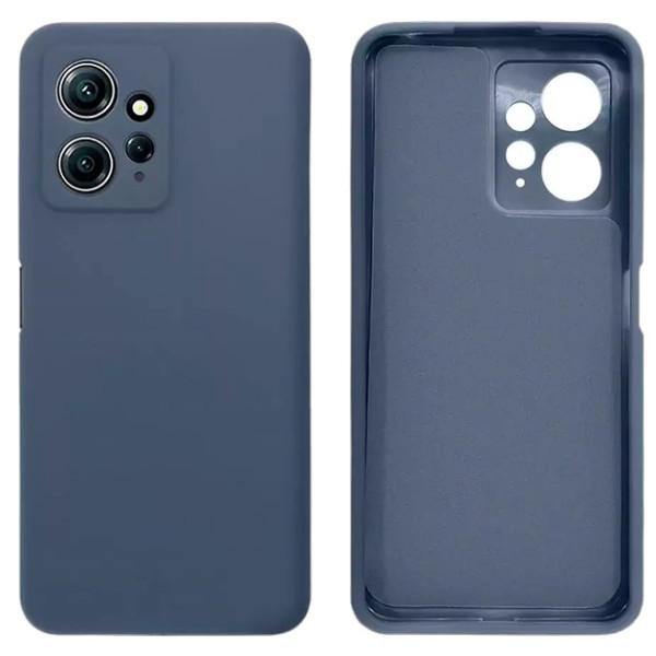 Силіконовий чохол для Xiaomi Redmi Note 12 4G Silicone Case Full Dark Grey