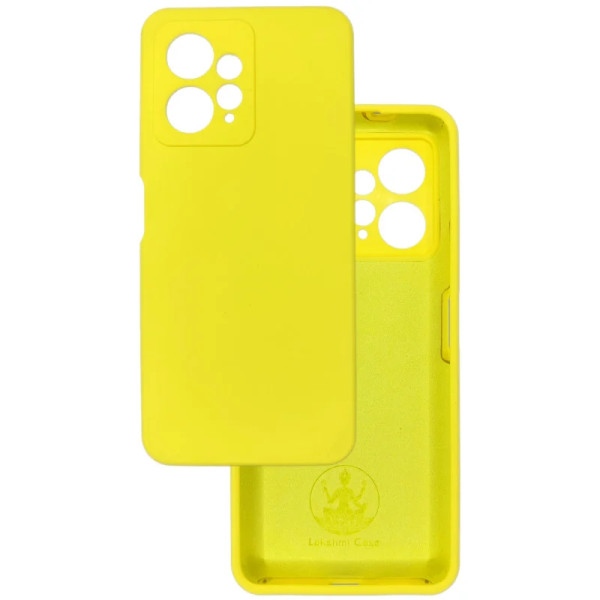 Силиконовый чехол для Xiaomi Redmi Note 12 4G Silicone Case Full Lemonade