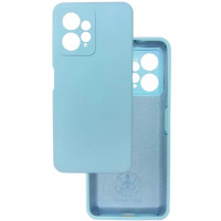 Силиконовый чехол для Xiaomi Redmi Note 12 4G Silicone Case Full Sky Blue