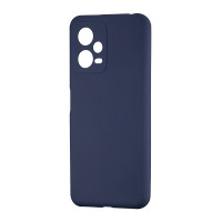 Силиконовый чехол для Xiaomi Redmi Note 12 5G Silicone Case Full Dark Blue