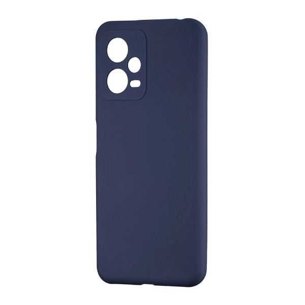 Силиконовый чехол для Xiaomi Redmi Note 12 5G Silicone Case Full Dark Blue