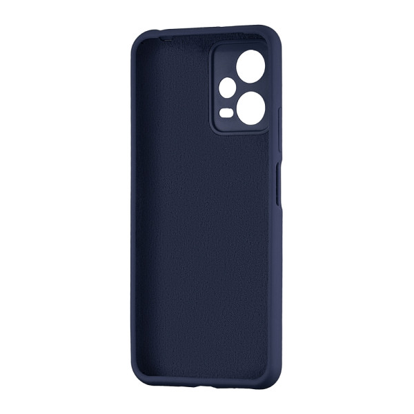 Силиконовый чехол для Xiaomi Redmi Note 12 5G Silicone Case Full Dark Blue