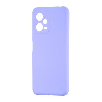 Силиконовый чехол для Xiaomi Redmi Note 12 5G Silicone Case Full Light Purple