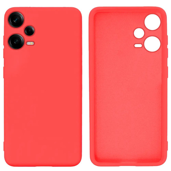 Силиконовый чехол для Xiaomi Redmi Note 12 Pro 5G Silicone Case Full Coral