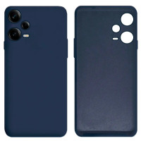 Силиконовый чехол для Xiaomi Redmi Note 12 Pro 5G Silicone Case Full Dark Blue