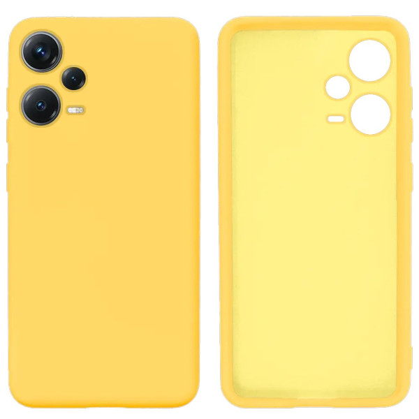 Силиконовый чехол для Xiaomi Redmi Note 12 Pro 5G Silicone Case Full Lemonade